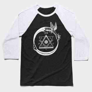 Ouroboros alchemy symbol Baseball T-Shirt